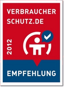 Empfohlen von verbraucherschutz.de